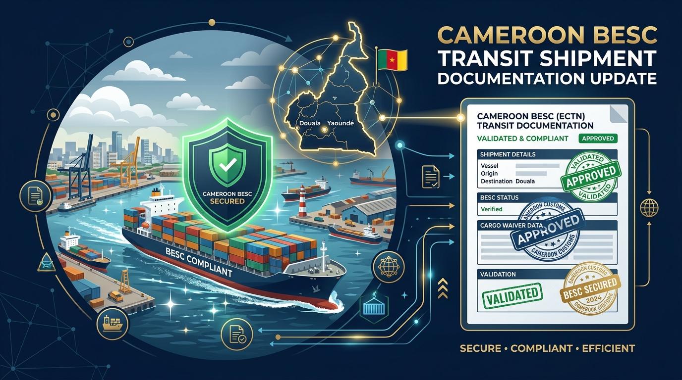 BESC Certificate Now Required for Transit Cargo – Cameroon