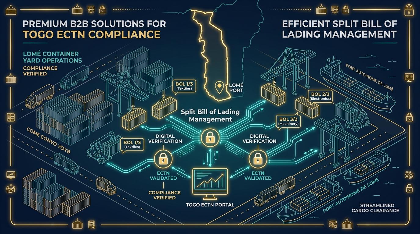 ECTN Case Study: Managing a Split Bill of Lading for a Shipment to Lomé, Togo