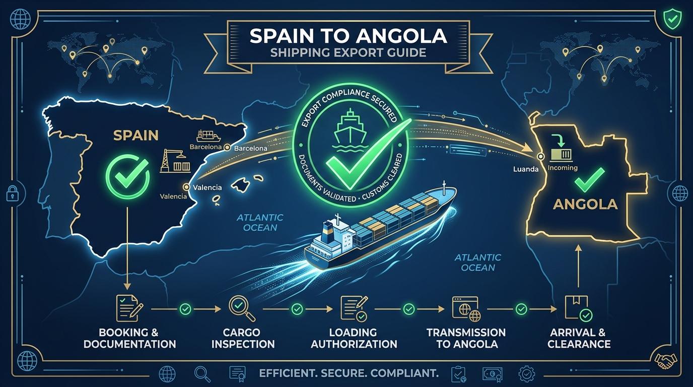 How to Export from Spain to Angola