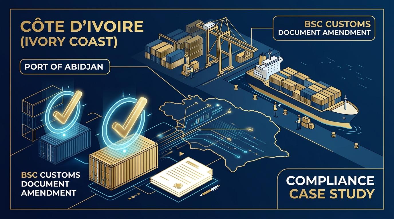 Ivory Coast BSC (ECTN) Document Amendment Process: An Alexandria–Abidjan Case Study