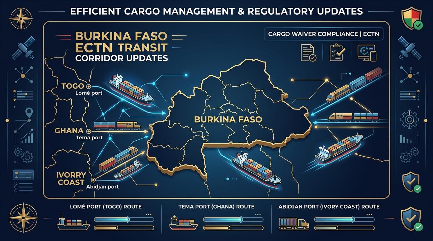 Burkina Faso ECTN URN Number Requirement on Bill of Lading