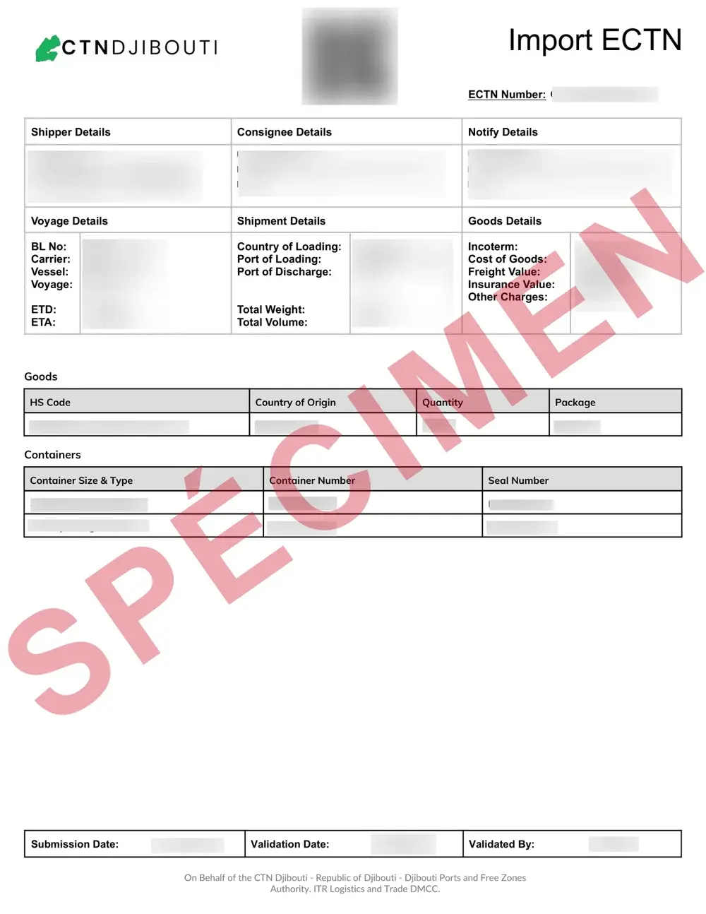 Document d’exemple officiel ECTN Djibouti