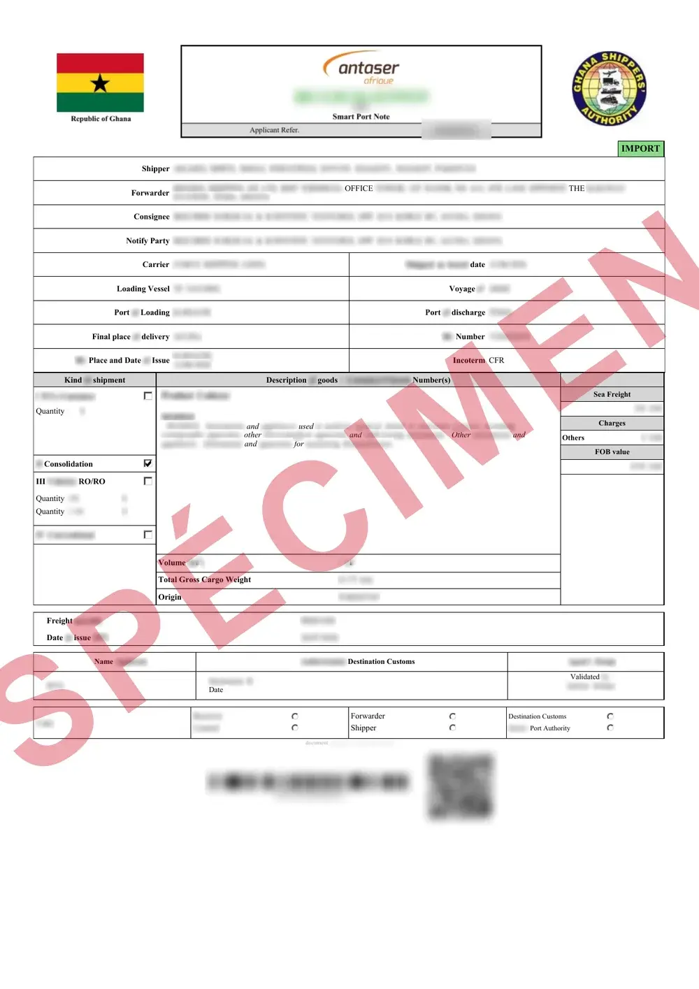 Document d’exemple officiel CTN Ghana