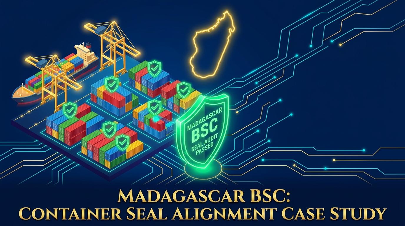 Numeri di sigillo discordanti su un BSC Madagascar: un caso Casablanca–Tamatave
